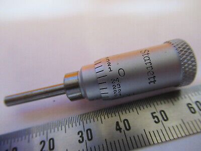 STARRETT MICROMETER for MECHATRONICS ROBOTICS OPTICS AS PICTURED P3-A-119