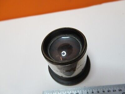 ANTIQUE BAUSCH LOMB BRASS EYEPIECE 1/2 20X MICROSCOPE PART AS PICTURED &17-A-75