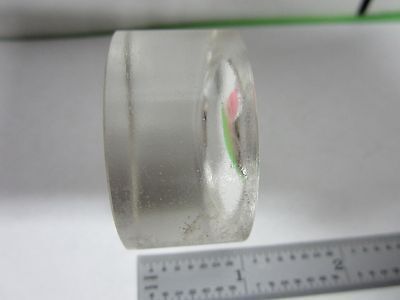 OPTICAL LENS THICK PLANO CONCAVE LASER OPTICS BIN#M7-51