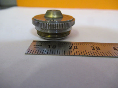 ANTIQUE AMERICAN OPTICS AO 3.5X OBJECTIVE MICROSCOPE PART AS PICTURED &P9-A-25