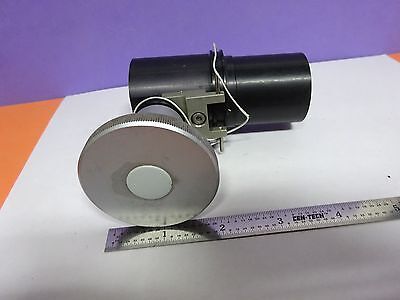 LEICA REICHERT POLYVAR IRIS DIAPHRAGM ASSEMBLY OPTICS MICROSCOPE PART &IL-2-05