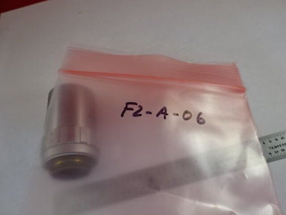 MICROSCOPE PART OBJECTIVE AUS JENA GERMAN 50X POL PLANACHRO OPTICS AS IS #F2-A-6