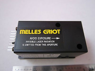 OPTICAL MELLES GRIOT LASER DIODE 87 mW NOS OPTICS  BIN#PMEL