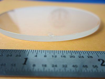 OPTICAL THICK SAPPHIRE WAFER Y-CUT LASER OPTICS [chipped on edge] BIN#6V-45