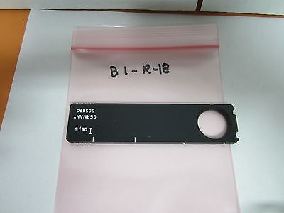 MIKROSKOPTEIL FILTEROBJEKTIV OBJ.5 DEUTSCHLAND 505020 OPTICS BIN#B1-R-18