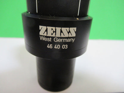 MICROSCOPE PART ZEISS EYEPIECE OCULAR 464003 W10X/25 LENS AS PICTURED &H7-B-35