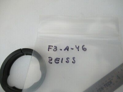 ZEISS GERMANY EMPTY FILTER LENS HOLDER MICROSCOPE PART AS PICTURED &F3-A-46