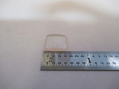 OPTICAL LENS RECTANGULAR PL-CX OPTICS chips on edge AS PICTURED &7B-B-196