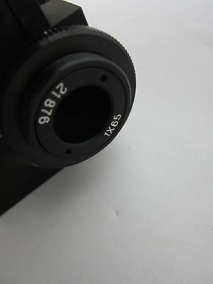 MICROSCOPE PART BEAM EXPANDER 21876 1X65 OPTICS AS IS BIN#H6-25