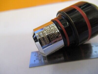 CARL ZEISS EPIPLAN 4 OBJECTIVE OPTICS MICROSCOPE PART AS PICTURED &85-B-60