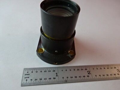 ZEISS GERMANY BRASS MOUNTED LENS IN35 MICROSCOPE PART AS IS #Q3-A-52