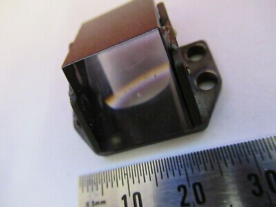 OPTICAL GLASS PRISM MICROSCOPE PART OPTICS AS PICTURED #82-A-17