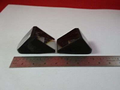 LOT 2 ea VINTAGE PRISM SPENCER AO MICROSCOPE PART HEAD AMERICAN OPTICS &94-A-07