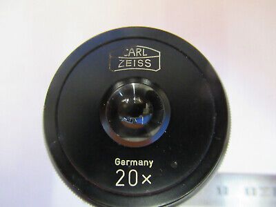 CARL ZEISS GERMANY 20X EYEPIECE OCULAR MICROSCOPE PART AS PICTURED &A2-FT-61