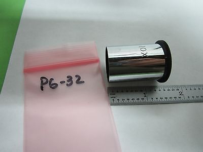 MICROSCOPE PART EYEPIECE 10X OPTICS BIN#P6-32