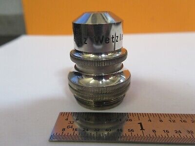 ANTIQUE ERNST LEITZ WETZLAR 14mm OBJECTIVE MICROSCOPE PART AS PICTURED &A3-B-75