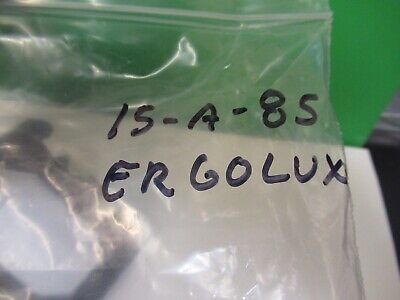 LEITZ ERGOLUX MOUNTED MIRROR ILLUMINATOR MICROSCOPE PART AS PICTURED #15-A-85