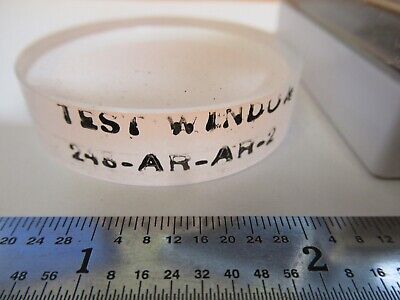 FOR PARTS OPTICAL COATED LENS UV ULTRAVIOLET OPTICS AS PICTURED &A3-B-34