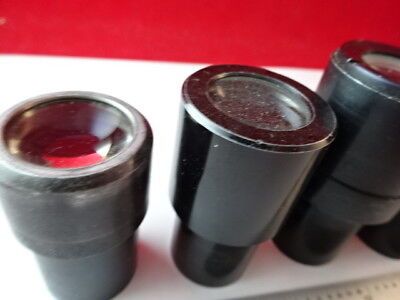 for parts LOT EYEPIECES OPTICAL AO BL MICROSCOPE PART OPTICS AS IS #54-A-11