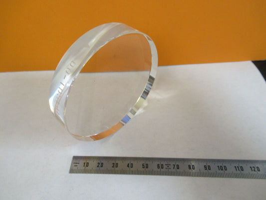 OPTICAL FUSED SILICA FLAT UNCOATED PRO OPTICS 3" DIAMETER AS PICTURED #P4-B-10