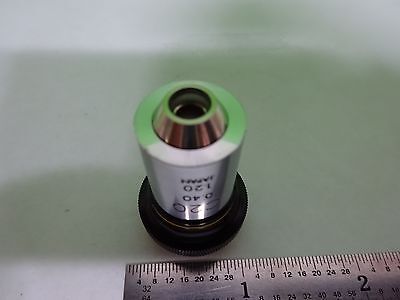 MICROSCOPE PART OBJECTIVE OLYMPUS C20 OPTICS AS IS BIN#K1-M-30