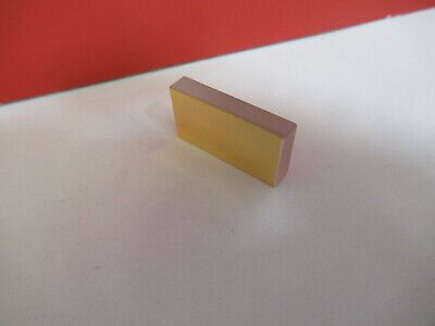 OPTICAL GOLD PLATED MIRROR IR LASER OPTICS AS PICTURED #B9-A-24