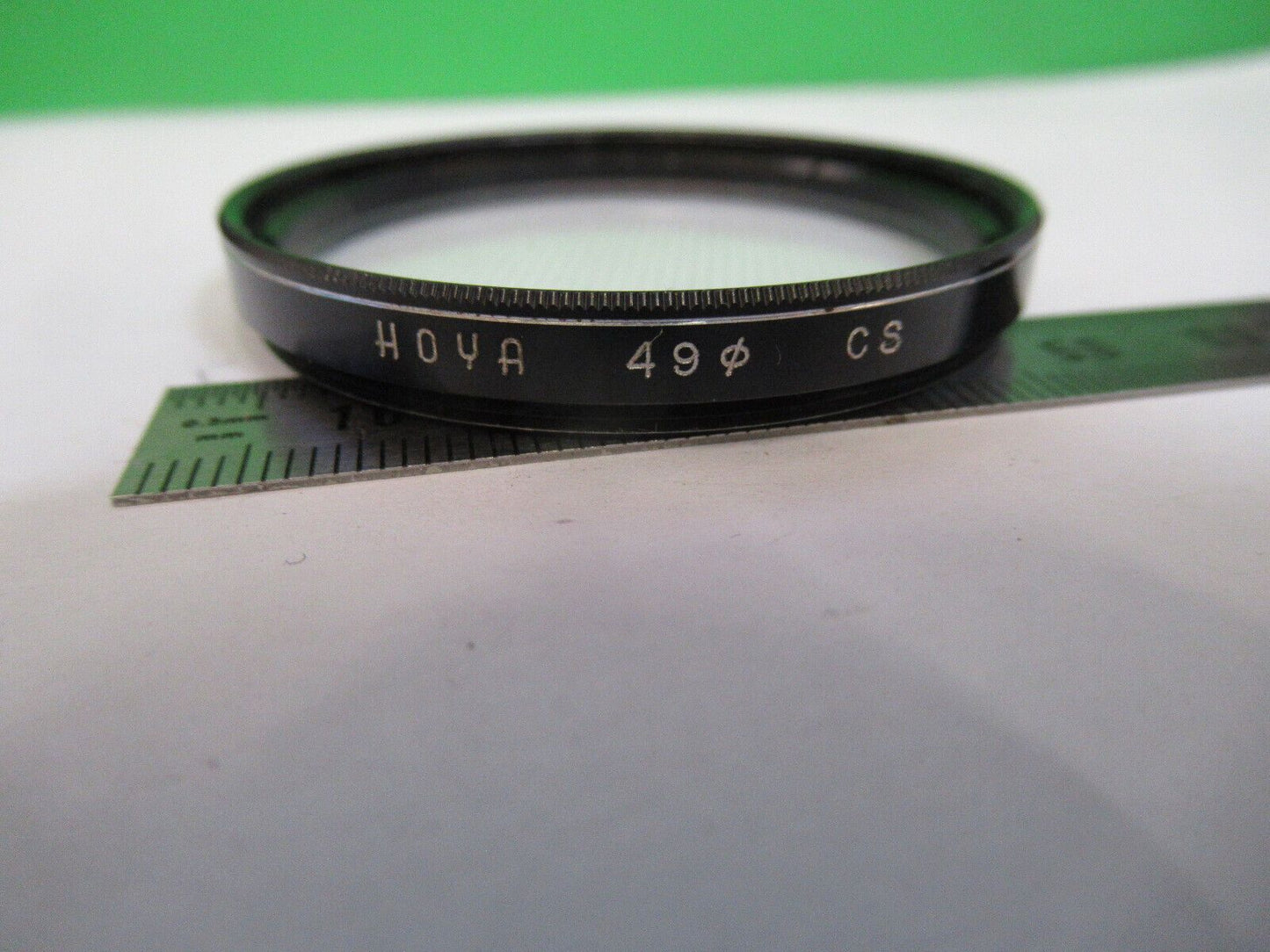 HOYA FILTER 49mm CS OPTICS CAMERA  AS PICTURED &R2-A-98