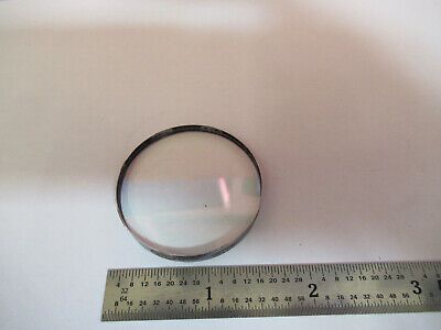 OPTICAL MIL SPEC COATED LENS hole in middle uncoated OPTICS AS PICTURED &B6-A-15