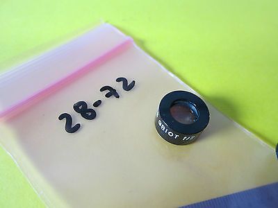 OPTICAL MELLES GRIOT LENS 25.6 mm LASER OPTICS BIN#28-72