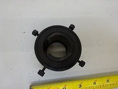 MICROSCOPE PART ADAPTER CAMERA OPTICS AS IS BIN#K6-84