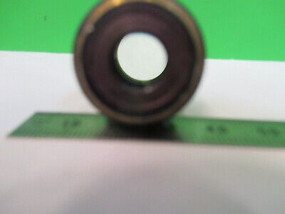 ZEISS GERMANY PLAN 2.5X /160 OBJECTIVE MICROSCOPE PART AS PICTURED &Q9-A-108