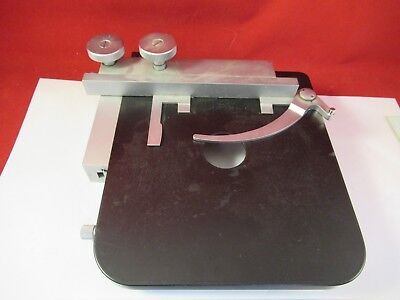 LEITZ WETZLAR GERMANY STAGE TABLE VINTAGE MICROSCOPE PART OPTICS &33-B-10