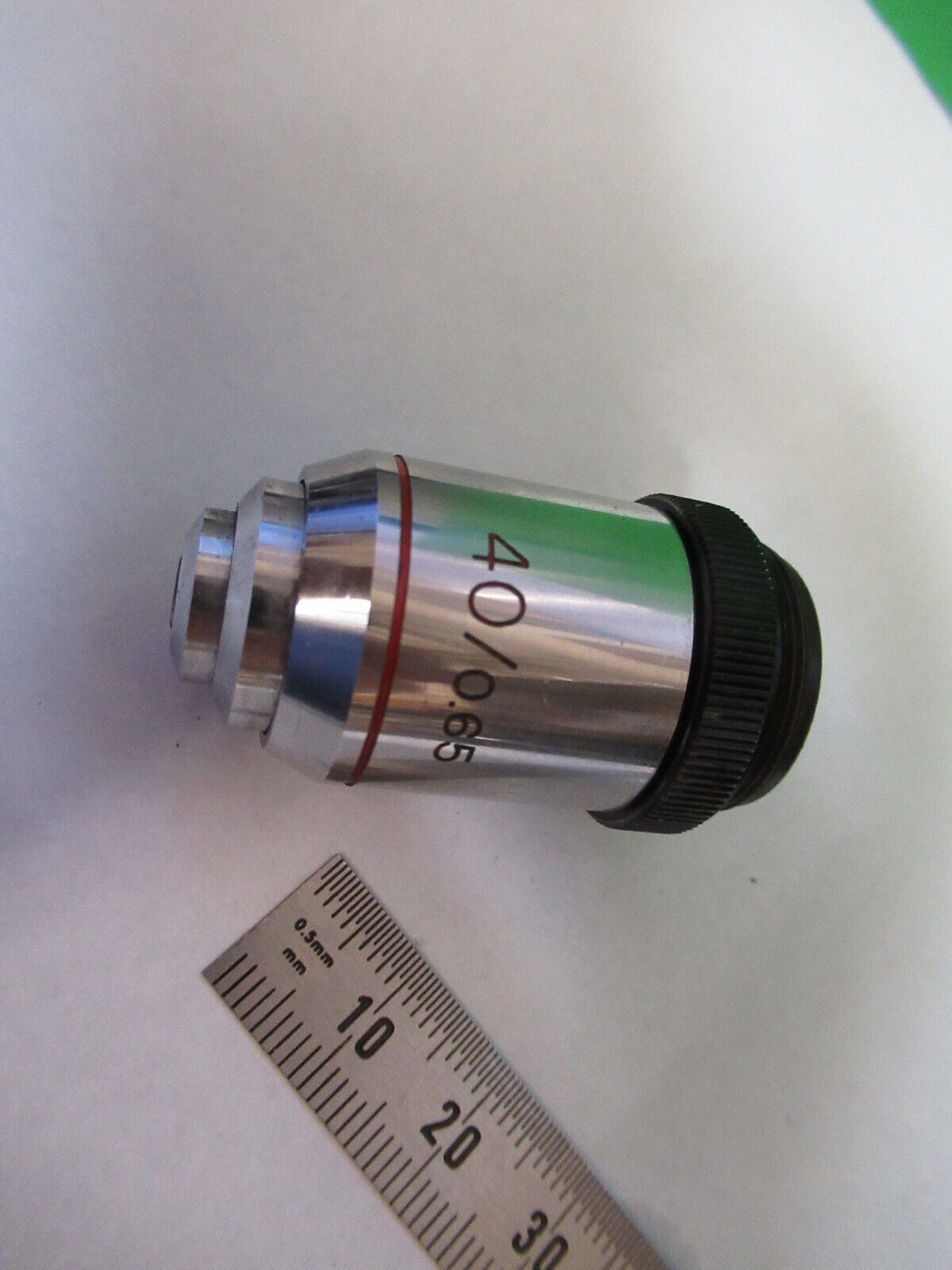 METZ  40X OBJECTIVE LENS MICROSCOPE PART AS PICTURED G5-A-101