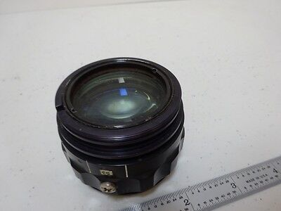 MICROSCOPE PART OPTICAL MOUNTED LENS EYEPIECE OPTICS ??  AS IS BIN#N8-H-15