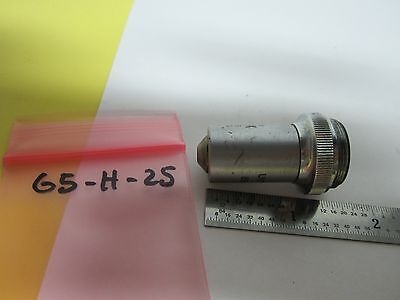 MICROSCOPE PART UNITRON M40X OBJECTIVE OPTICS BIN#G5-H-25