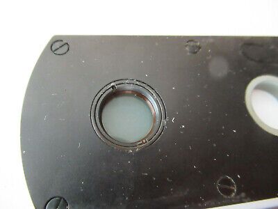 WILD SWISS POLARIZER SLIDE ROTABLE OPTICS MICROSCOPE PART AS PICTURED F3-A-82