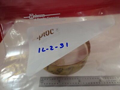 OPTICAL LENS DIOPTER CONVEX 12.657 CALIBRATION GLASS OPTICS AS IS B#IL-2-31