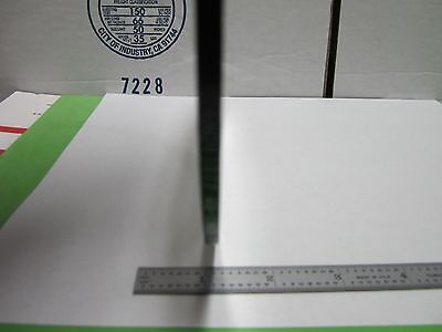 OPTICAL COATED LARGE 7.5" DIAMETER FILTER ANDV1077 LASER OPTICS AS IS BN#Q4-R-39