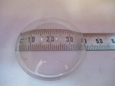 OPTICAL PLANO CONVEX PL CX DIFFUSER LENS MICROSCOPE PART AS PICTURED &Q3-B-81