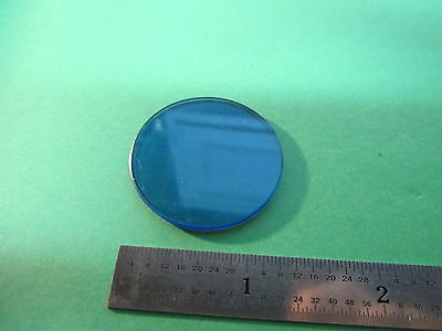 OPTICAL BLUE FILTER MICROSCOPE OPTICS BIN#A4-39