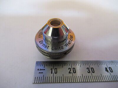 ANTIQUE ERNST LEITZ 3.5X /170 OBJECTIVE MICROSCOPE PART AS PICTURED 4B-FT-32