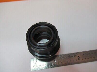 LEITZ WETZLAR BRASS MOUNTED LENS PLOE 154444 MICROSCOPE PART AS PICTURED 8C-A-21