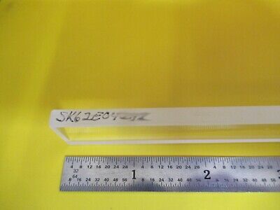 OPTICAL LARGE VERY LONG BAR GLASS BK7 PLANO OPTICS AS PICTURED &FT-6-122