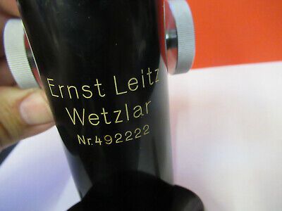 LEITZ WETZLAR TUBUS + NOSEPIECE VINTAGE MICROSCOPE PART AS PICTURED &A7-B-17B