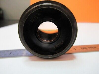 UNITRON JAPAN W5X EYEPIECE OCULAR OPTICS MICROSCOPE PART AS PICTURED &W8-A-22