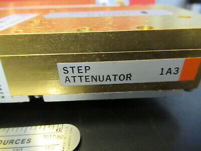 WEINSCHEL ENGINEERING STEP ATTENUATOR RF MICROWAVE AS PICTURED &8C-FT-01