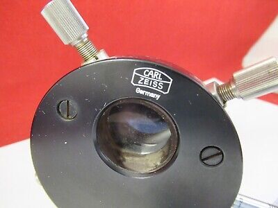 CARL ZEISS GERMANY INTERMEDIATE IRIS ILLUMINATOR MICROSCOPE PART AS PIC #13-34