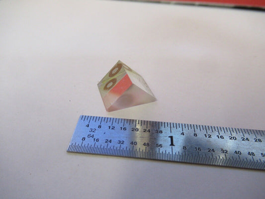 OPTICAL GLASS PRISM MINI OPTICS AS PICTURED &3-FT-X36