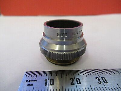 BAUSCH LOMB OBJECTIVE LENS 40mm  OPTICS MICROSCOPE PART AS PICTURED &B6-FT-98