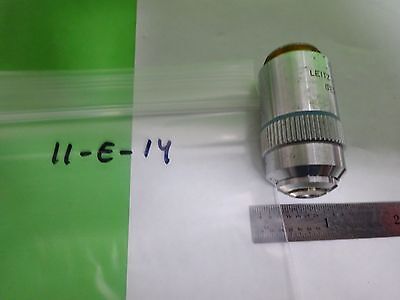 MICROSCOPE PART LEITZ GERMANY PHACO EF OBJECTIVE 40X OPTICS AS IS BIN#11-E-14